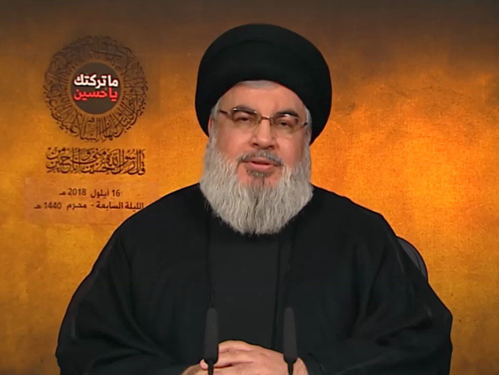 سید حسن نصرالله، دبیر کل حزب‌الله لبنان: بیانات در شب هفتم محرم ۱۴۴۰